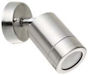 Kültéri fali lámpa OLIMP 2 1xGU10/8W/230V IP44 rozsdamentes