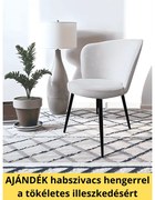 Székhuzat JYSK RISSKOV étkezőszékre (elasztikus, mosható, HALVÁNYSZÜRKE)