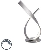 Design asztali lámpa acélból LED-del és dimmerrel - Belinda