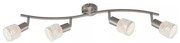 Briloner 2826-042 - Spotlámpa SPOT 4xE14/6W/230V matt króm
