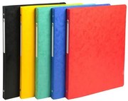 Gyűrűs könyv, 4 gyűrű, 20 mm, A4, PP, karton, EXACOMPTA, vegyes színek (EX51250E)