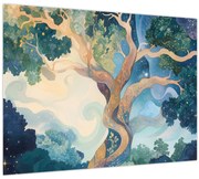 Kép – Kozmikus fa (70x50 cm)