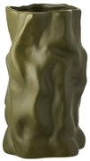 Zöld kerámia váza (magasság 25,5 cm) Lika – House Nordic