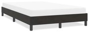 vidaXL ágykeret matrac nélkül Fekete 120x210 cm Bársony
