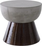 Leros kerti lerakóasztal