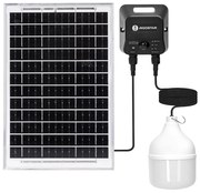 Aigostar - LED Napelemes csillár érzékelővel LED/70W/12V 6000 mAh 6500K átm. 12 cm