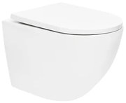 Wall-hung WC SAT with softclose seat, white, tornado, SAT67010RTORP