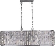 Searchlight 65818-8CC - Láncos csillár BIJOU 8xE14/40W/230V