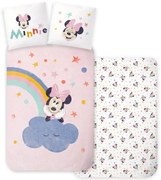 Disney Minnie Dreamland gyerek, ovis ágyneműhuzat 100×135 cm, 40×60 cm