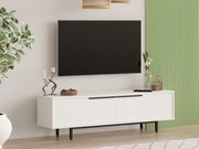 TV asztal/szekrény Nimelo 7 (fehér). Akció -22%. 1095479