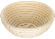 Bankett Kerek kenyértálca kenyér kelesztéséhezTermészetes d. 21 x h. 7,5 cm, négylevelű lóhere