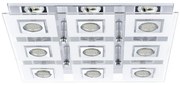 Eglo 92877 - LED Mennyezeti lámpa CABO 9xGU10/3W/230V