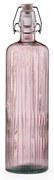 Kusintha rózsaszín üveg vizespalack, 1,2 l - Bitz