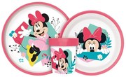 Disney Minnie Being More csúszásmentes étkészlet, micro műanyag szett