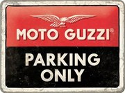 Fém tábla Moto Guzzi Paking Only