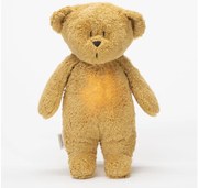 Moonie - Snuggle buddy dallammal és világítással medvebocs 2.0 organic mézes