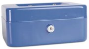 Pénzkazetta, 20x16x9 cm, DONAU, kék (D5232K)
