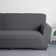 KanapéHuzat (enyhén vízlep., 3 személyes, sötétszürke)