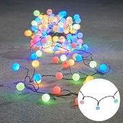 Karácsonyi fényfüzér zöld 140 többszínű LED-del 3,5 m IP44 - Dasher