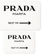 Fehér bársony fürdőszobai kilépő szett 2 db-os 60x100 cm Prada – Mila Home