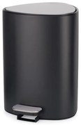 Matt fekete acél pedálos szemetes 5 l EasyStore Luxe – Joseph Joseph
