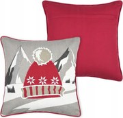 Karácsonyi díszpárna Dwayne 40x40 cm Boho hegyi sapka