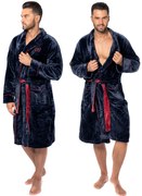 Fürdőköpeny Roger Navy Red Men m