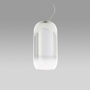 Artemide Gople függeszték, ezüst, fúvott üveg, E27, 1405010A