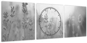 Kép - Levendula (órával) (90x30 cm)