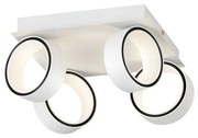 Eglo Albariza 39587 mennyezeti spotlámpa, 4x5W LED, 3000K, 4x650 lm