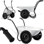 Gardebruk® Kerti talicska 100 l - ezüst