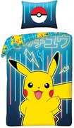 Pokémon Neon ágyneműhuzat 140×200cm, 70×90 cm
