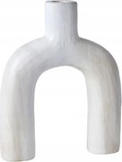 Fa Váza Szárított Virágokhoz Fehér Modern Szárított 28 x 35 cm