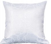 Dekorációs párnahuzat Modern 45x45 ezüst-fehér