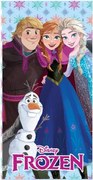 Disney Jégvarázs Friends fürdőlepedő, strand törölköző 70x140 cm (Fast Dry)