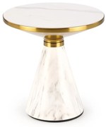 Talbi dohányzóasztal fehér márvány