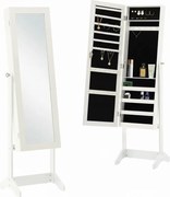 Ékszertartó szekrény Tükörrel 34 x 35,5 x 140 cm