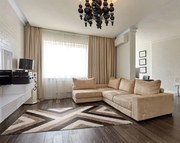 Professional Calm zajelnyelő szőnyeg -sharp 3D - barna-brown , 80x150cm