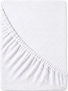 Frottír EXCLUSIVE fehér lepedő 200x220 cm
