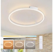 Brilagi - LED dimmelhető lámpatest PORTOFINO LED/60W/230V átm. 80 cm fehér + távirányító