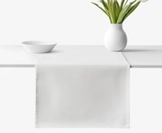 Goldea pamut asztali futó - világosszürke 20x120 cm