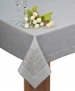 abrosz Panama Decor strasszok 320x140 foltálló szürke