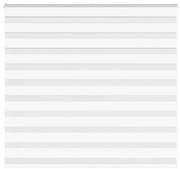 zebrafüggönnyel fehér szövetszélesség 160,9 cm poliészter