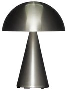 Sötétszürke LED dimmelhető asztali lámpa (magasság 20 cm) Mush – Hübsch