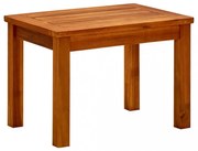 tömör akácfa kerti dohányzóasztal 50 x 35 x 36 cm