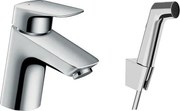 Mosdó csaptelep Hansgrohe Logis bidé zuhannyal króm 71290000