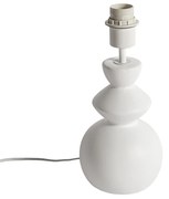 Design asztali lámpa fehér kerámia 15 cm árnyékoló nélkül - Alisia