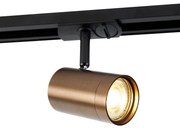 Modern 1 fázisú sín spotlámpa sötét bronz - Jeana