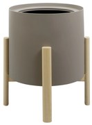 Kulatý samozavlažovací květináč ASHI, více variant - Hobby Flower méretek: Ø 41 x 51, szín: tópszín