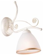 Fali lámpa RETRO II 1xE27/60W/230V fehér patina